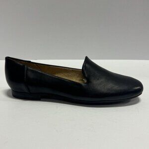 Naturalizer Womens Kit2 Loafer Black Leather Size 6.5 M